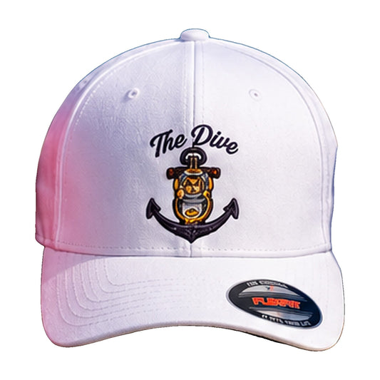 The Dive hat in white