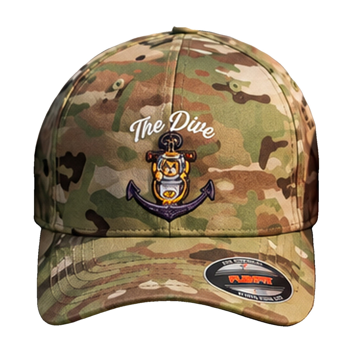 The Dive hat in camo